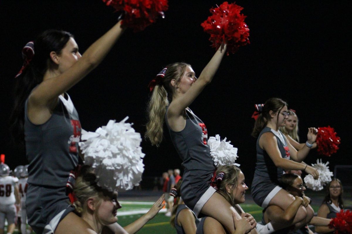 Fredericktown Cheer Levels Up