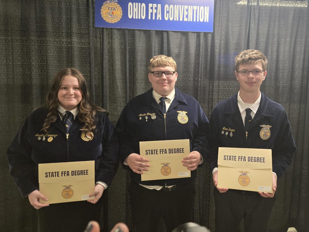 FFA Receives State Degrees