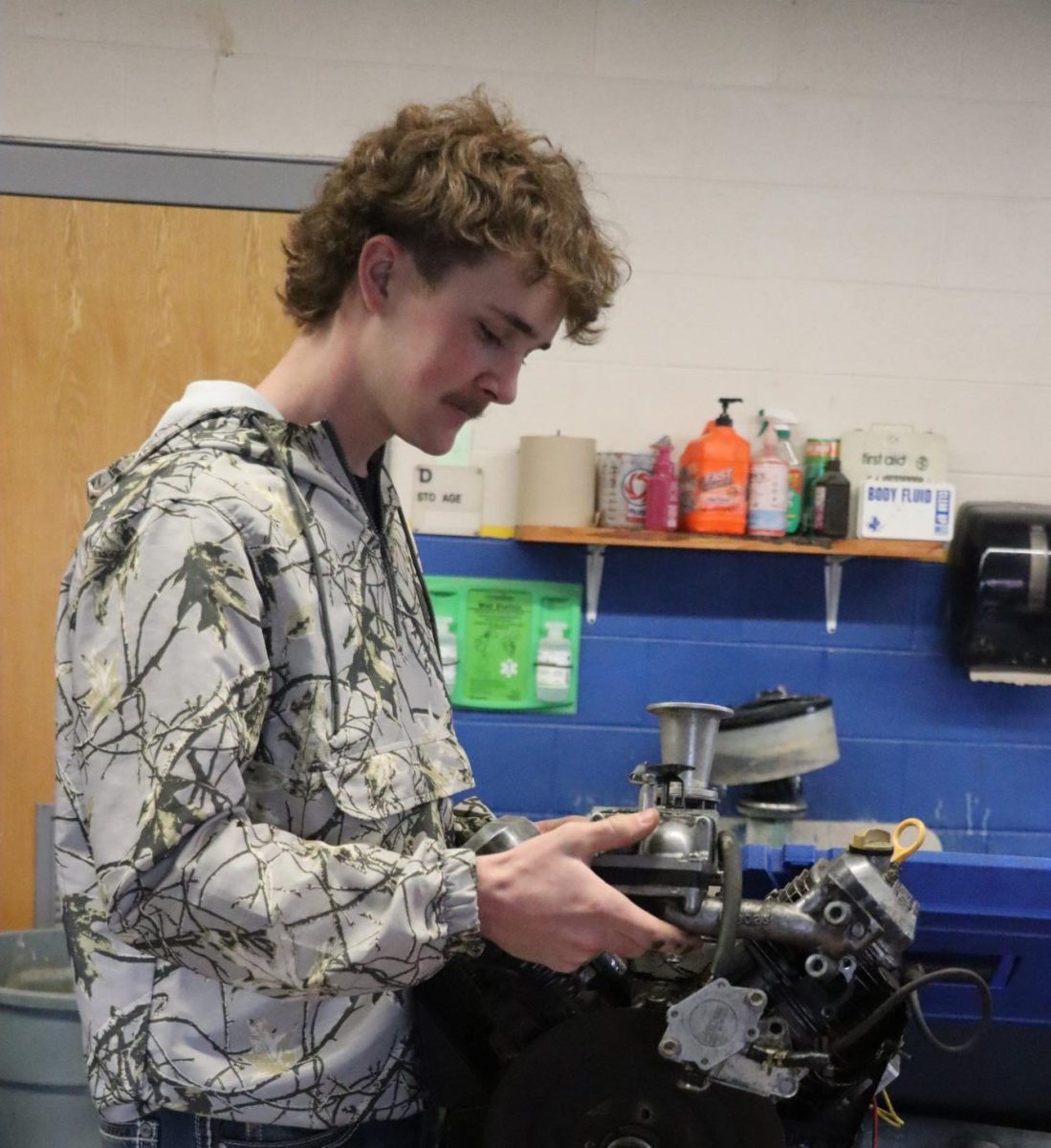Engines In Ag Room