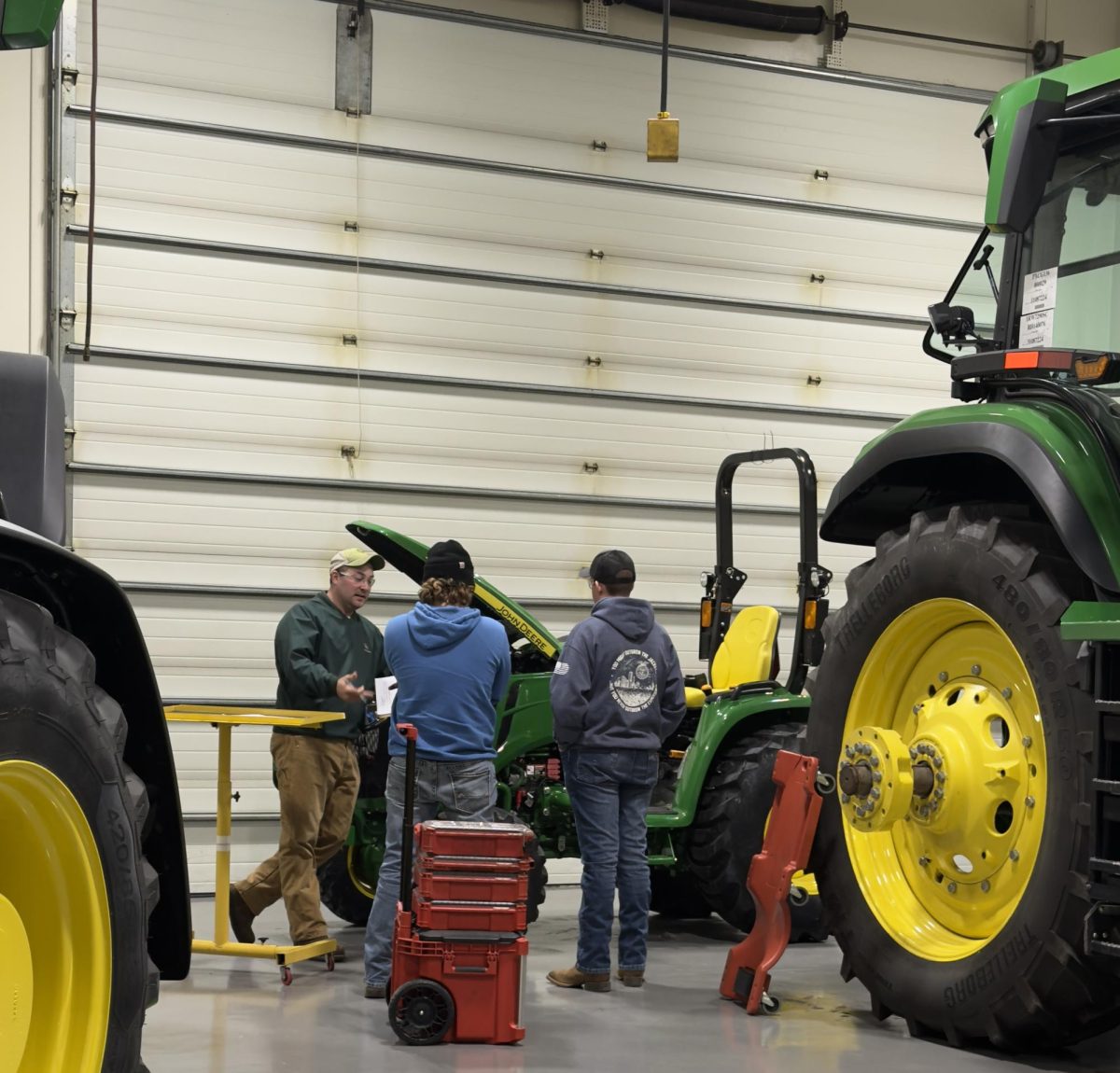 Fredericktown FFA Competes in District Ag. Power Diagnostics CDE
