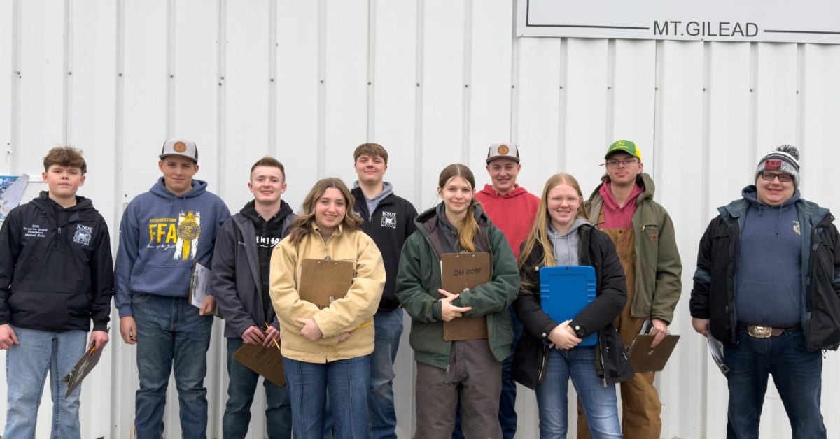 Fredericktown FFA Attends the Mt. Gilead CDE Invitational